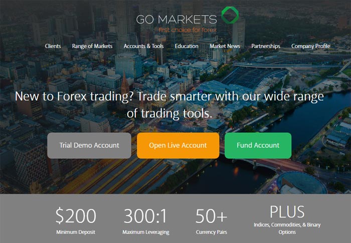 GO Markets Review Forex Broker